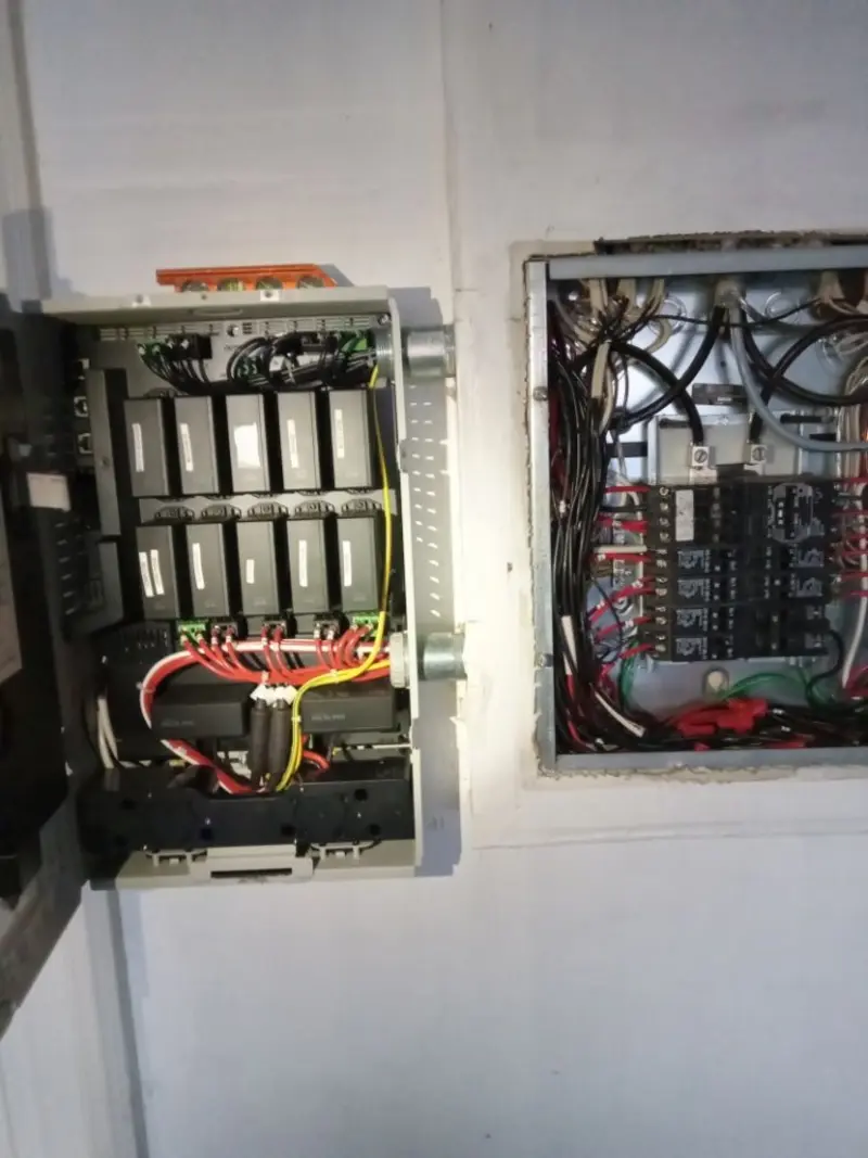 Electrical panel upgrade completed for Carbon Monoxide Detector Installation in St. Ann